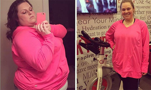 Anja Taylor đã giảm 45kg chỉ trong 10 tháng.