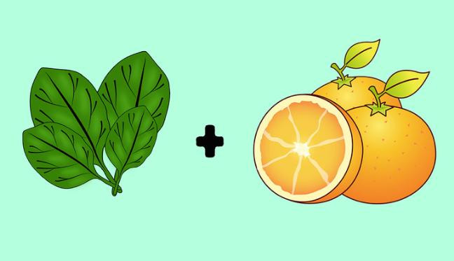 7. Bổ sung đủ sắt và vitamin C: Những người ăn chay nên ăn nhiều rau lá xanh như rau chân vịt (rau bina), súp lơ xanh... kèm theo các loại thực phẩm giàu vitamin C (như cam, quýt, lựu, nho) để giúp cơ thể hấp thụ chất sắt.