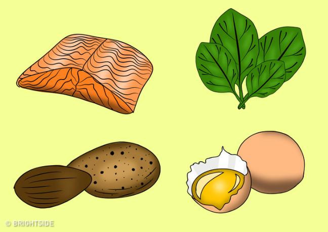 2. Bổ sung axit béo Omega-3 và Omega-6: Cơ thể bổ sung đủ lượng axit béo Omega có thể phòng một số loại bệnh như: bệnh tim, viêm khớp, thoái hóa cơ bắp... Để bổ sung axit béo, người ăn chay nên ăn các thực phẩm như rau xanh, quả óc chó, hạt lanh, hạt Chia và dầu hạt lanh.