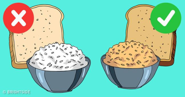 10. Bổ sung đường bột từ ngũ cốc nguyên hạt: Carb (đường bột) giúp cơ thể minh mẫn, tỉnh táo trong ngày. Carb phức tạp bao gồm tinh bột và chất xơ có trong khoai tây, yến mạch, ngũ cốc, bánh mì,...