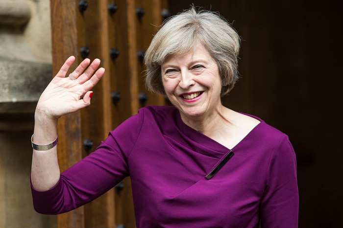 Bà Theresa May chúc một năm tốt lành với người dân Châu Á cũng như bày tỏ hy vọng vào năm mới 2018. Ảnh: Fortune.
