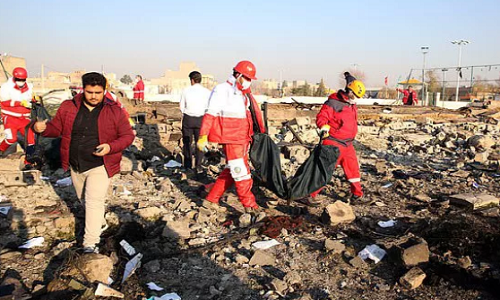 Truyen thong My: May bay Ukraine trung ten lua Iran