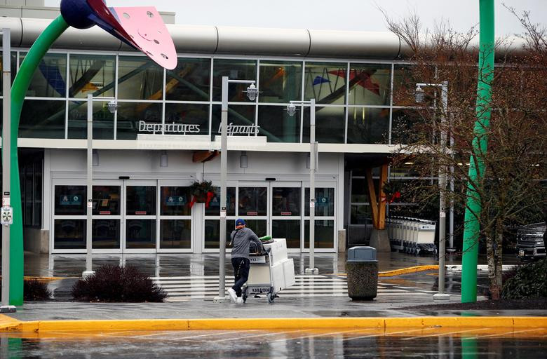 Quang cảnh sân bay quốc tế Victoria, tỉnh British Columbia.
