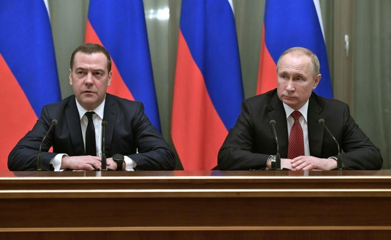 Sau khi từ chức, ông Medvedev được Tổng thống Putin đề cử vào vị trí Phó Chủ tịch Hội đồng An ninh Liên bang Nga, cơ quan tham mưu cho tổng thống về các vấn đề an ninh quốc gia. Ảnh: Reuters.