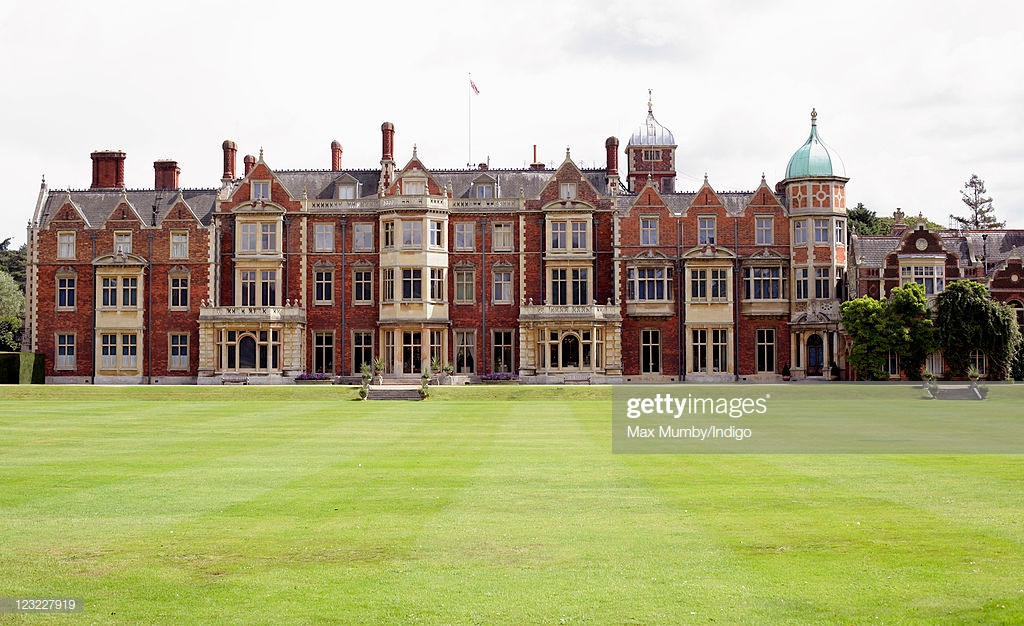 Sandringham House "tọa lạc" trên một khu đất rộng 8.000 hecta. Ảnh: Getty.