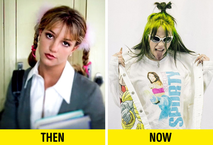 Các cô gái với "gu" thời trang cá tính hơn so với quá khứ.