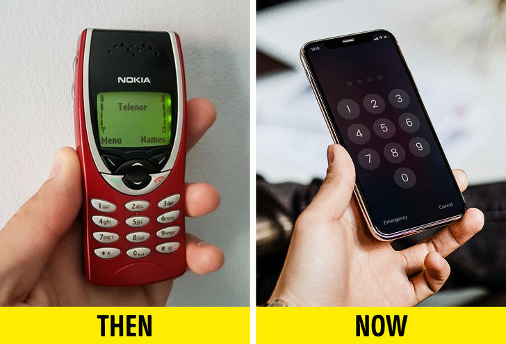 Điện thoại "cục gạch" chỉ có chức năng gọi và nhắn tin ngày nào giờ được thay thế bằng những chiếc smartphone vô cùng tiện ích.