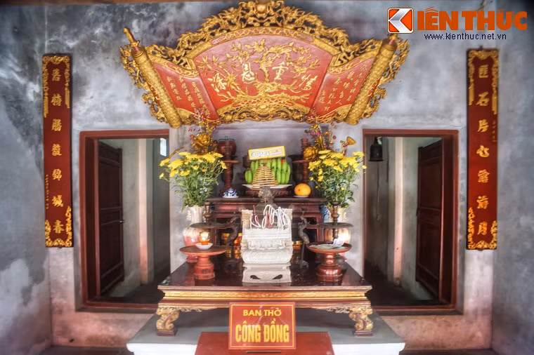 Am có mặt bằng kiến trúc được bố cục theo dạng “tiền Nhất, hậu Đinh”, gồm các tòa tiền tế, trung đường và hậu cung.