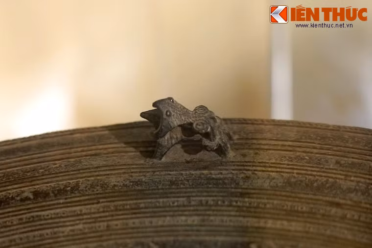 Đó là hình hai con ếch cõng nhau, con dưới to, con trên nhỏ, mà các nhà nghiên cứu cho rằng đây chính là cảnh giao phối của loài lưỡng cư này.