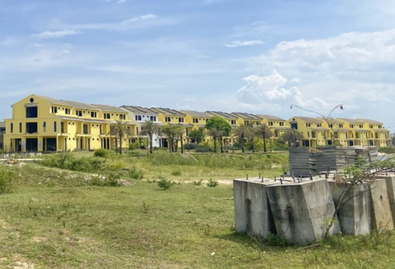 Một góc bên trong dự án Homeland Paradise Village hơn 4.200 tỷ bỏ hoang. (Ảnh: Công Thương).