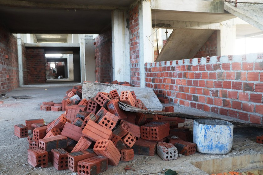 Việc đầu tư cơ sở hạ tầng và các khu chung cư dành cho người có thu nhập thấp là do Công ty Phú Gia Thịnh và Công ty Lam Sơn bỏ vốn ra để đầu tư xây dựng. (Ảnh: PLVN).