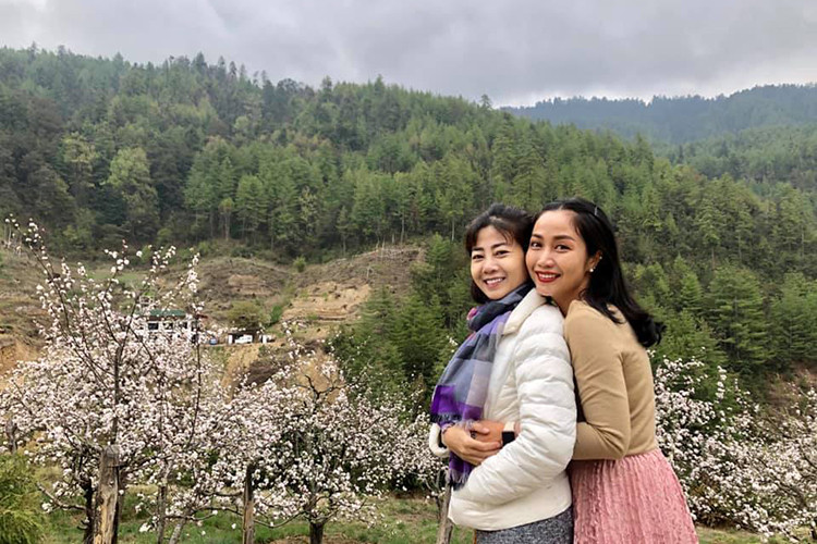 Mai Phương luôn giữ tinh thần lạc quan trong hành trình chống chọi bệnh ung thư.