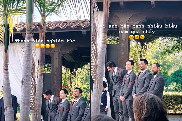 Hà Hồ còn thể hiện tình cảm cuồng nhiệt dành cho Kim Lý qua động thái ghi lại nhiều hình ảnh của bạn trai. Ảnh: chụp màn hình