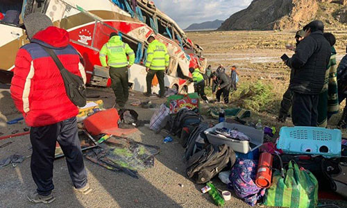 Tai nan xe buyt tai Bolivia, gan 40 nguoi thuong vong