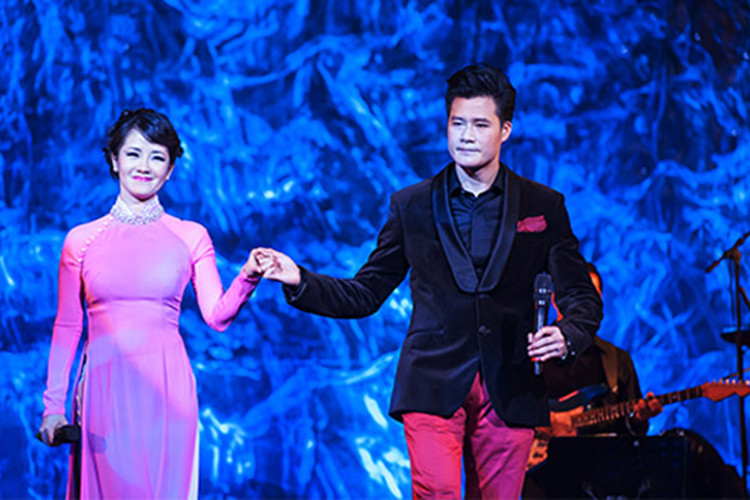 Trước Mr Đàm, Quang Dũng cũng lên tiếng động viên Hồng Nhung sau thông tin chồng cũ của Hồng Nhung tái hôn. Ảnh: Hà Nội Mới