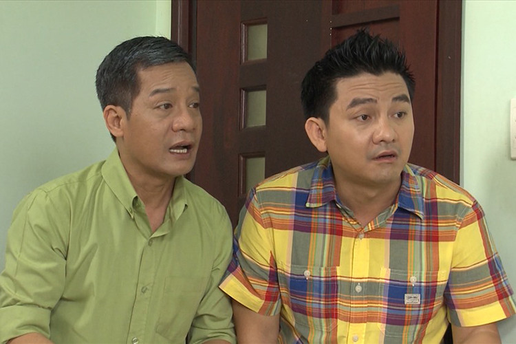 Minh Nhí nhận xét đàn em tốt tính, vui vẻ, duyên dáng. Ảnh: Lao động