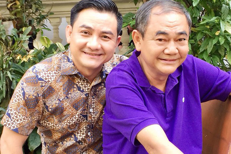 Là thầy của Anh Vũ, nghệ sĩ Việt Anh thường nhắc nhở học trò về chuyên môn, chăm sóc Anh Vũ. Ảnh: Vietnammoi