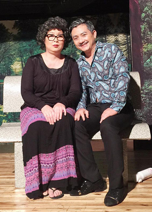 Trong cuộc phỏng vấn trên Tri thức trẻ, Hồng Vân từng chia sẻ rằng Anh Vũ là em nhưng về tình cảm, cô luôn coi đàn em như người con trai lớn. Ảnh: Doanh nhân