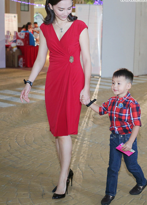 Con trai đầu lòng của Thiên Lý lớn phổng phao vào năm 2015. Ảnh: Vietnamnet