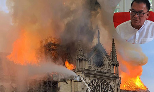 Kien truc su Viet Nam ung tuyen thiet ke lai Nha tho Duc Ba Paris