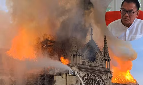 Kien truc su Viet Nam ung tuyen thiet ke lai Nha tho Duc Ba Paris