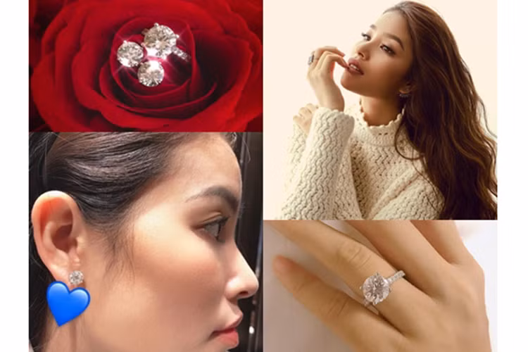 Hậu đính hôn, Phạm Hương cũng liên tục khoe quà từ bạn trai đại gia tặng. Ảnh: Vietnamnet