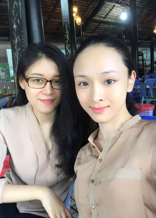 Phương Nga không sống cùng mẹ và vẫn giữ liên lạc với Thùy Dung. Ảnh: FBNV