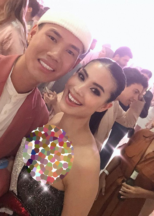 Vòng một nở nang của Phạm Hương khiến dân mạng nghi ngờ về việc cô vừa trải qua giai đoạn sinh nở.