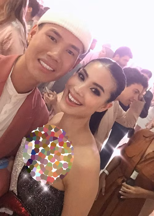 Vòng một nở nang của Phạm Hương khiến dân mạng nghi ngờ về việc cô vừa trải qua giai đoạn sinh nở.