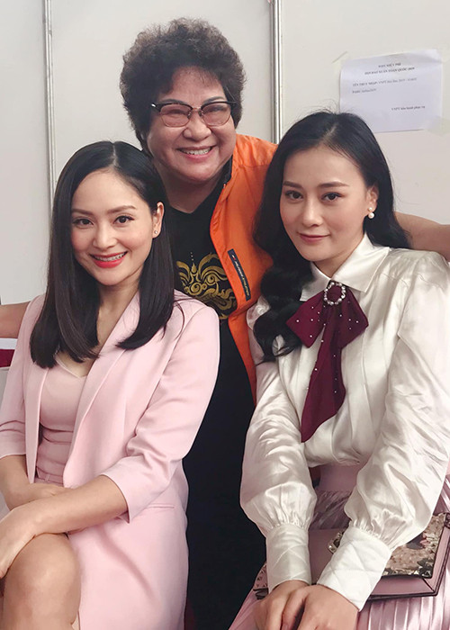 Trong "Nàng dâu order", Lan Phương và Phương Oanh đóng vai tình địch của nhau.