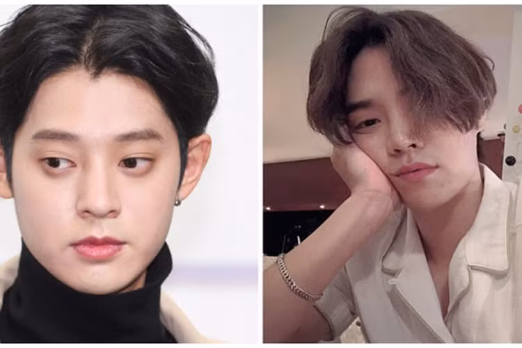 Bị cảnh sát thẩm vấn vào ngày 31/3, Eddy Kim (phải) khẳng định không hề quay lén hay phát tán nhạy cảm dù là thành viên trong nhóm chat. Ảnh: Koreaboo