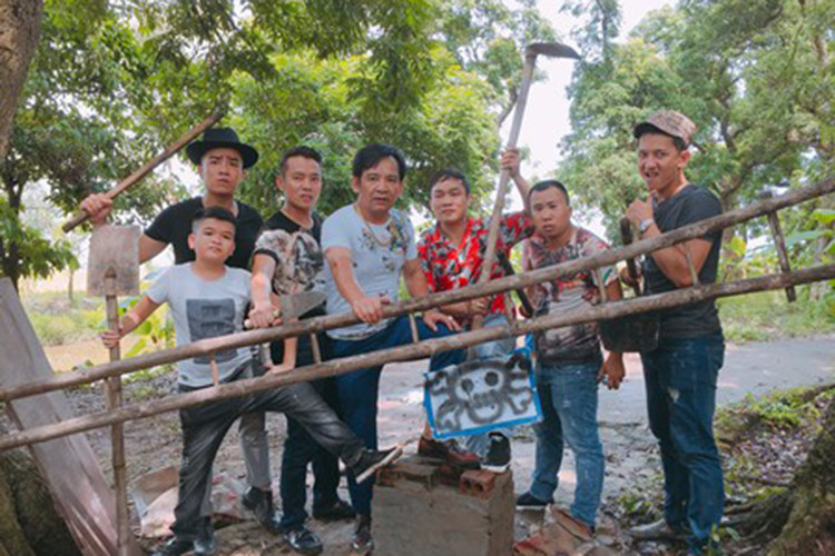 Tuấn Anh từng theo học lớp diễn viên ngắn hạn của đạo diễn Trần Bình Trọng. Ảnh: Điện ảnh Việt Nam