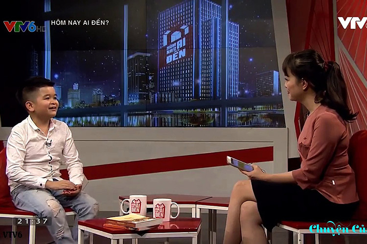 Năm 2018, Tuấn Anh từng là khách mời của chương trình "Hôm nay ai đến" của VTV6. Ảnh: VTV