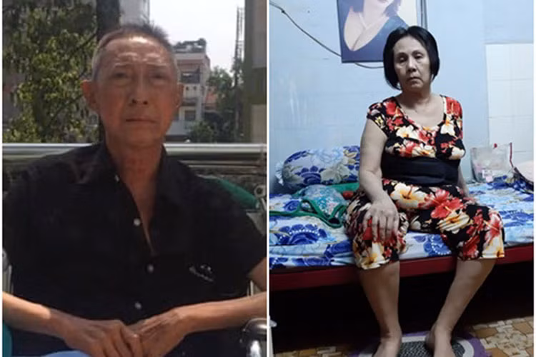 Giống Mai Phương, nghệ sĩ Lê Bình dù bị ung thư nhưng vẫn sẵn lòng san sẻ với người cùng cảnh ngộ. Theo Vietnamnet, nam diễn viên khi nghe người bạn của mình đến thăm nghệ sĩ Hoàng Lan bị bệnh, ông nhét kịp vào túi người bạn một số tiền gửi đến nữ nghệ sĩ. Ảnh: Vietnamnet