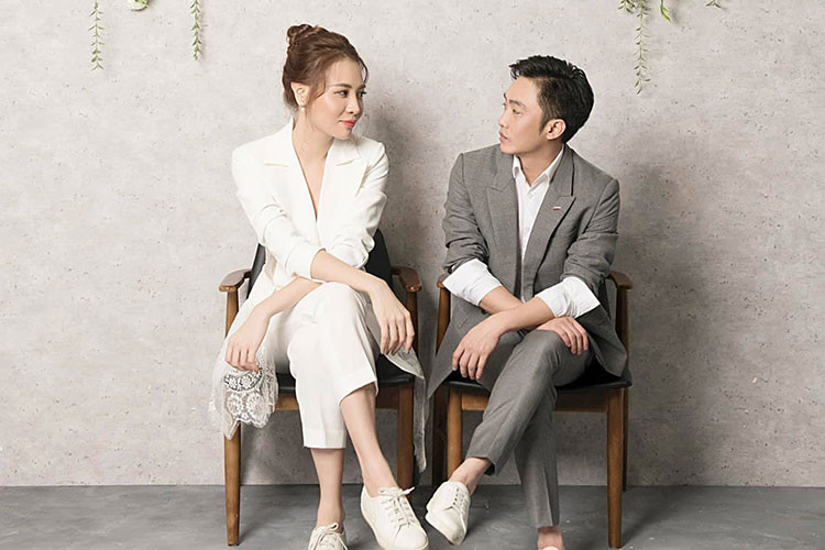 Hồi cuối tháng 1/2019, cặp đôi tổ chức lễ ăn hỏi và đã góp gạo thổi cơm chung được một thời gian. Ảnh: FBNV