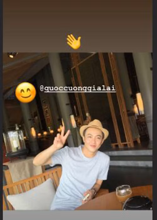 Từ khi gắn bó với Đàm Thu Trang, Cường Đô la ngày càng phong độ khiến Đàm Thu Trang được khen chăm chồng sắp cưới giỏi. Ảnh: FBNV