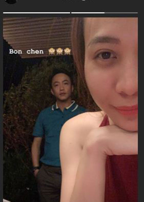 Nhiều người mừng thầm cho hạnh phúc của đôi uyên ương. Ảnh: FBNV