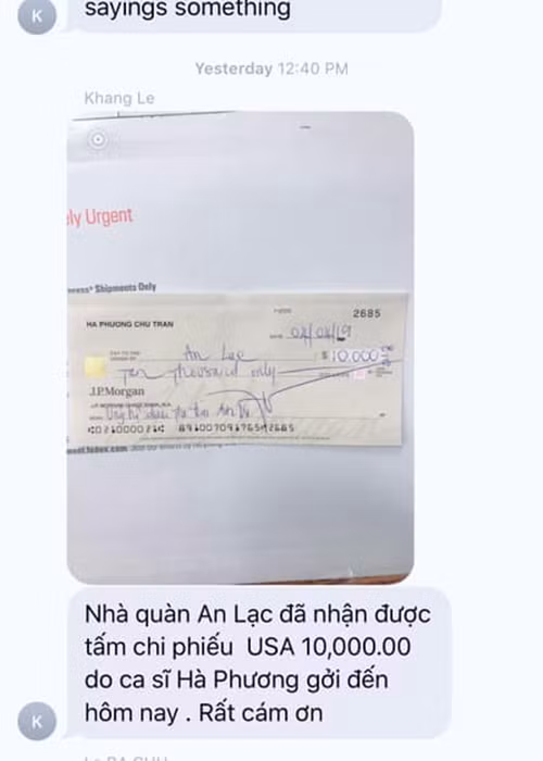 Chia sẻ của Hà Phương dập tắt mọi nghi ngờ.