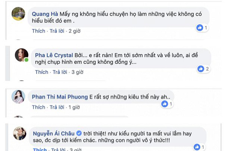 Quang Hà, Pha Lê, Mai Phương, Ái Châu cũng lên án hành vi cười đùa, livestream phản cảm tại đám tang. Ảnh: Gia đình Việt Nam