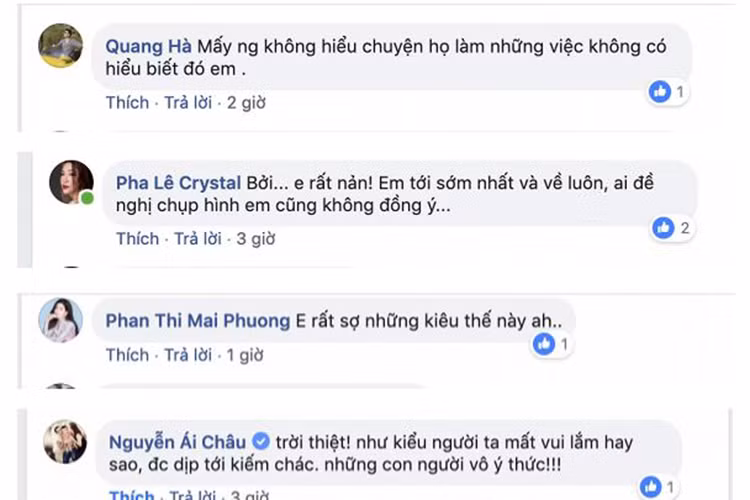 Quang Hà, Pha Lê, Mai Phương, Ái Châu cũng lên án hành vi cười đùa, livestream phản cảm tại đám tang. Ảnh: Gia đình Việt Nam