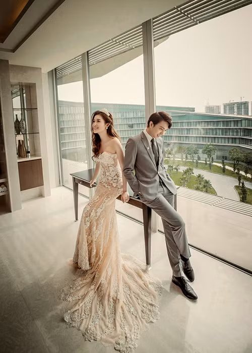 Nàng á hậu khẳng định hiện tại, cô đang độc thân, chưa yêu ai khác sau vài mối tình trước đó. Ảnh: Zing