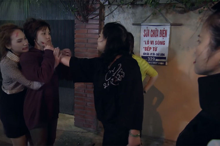 Diễn xuất tự nhiên giúp Bảo Hân chiếm được cảm tình của khán giả dù cô chưa có kinh nghiệm đóng phim. Ảnh: Người đưa tin