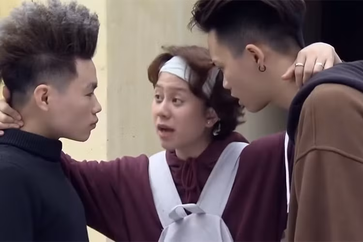 Nhân vật hiện được nhiều khán giả yêu thích là Ánh Dương - cô con gái bướng bỉnh, bộc trực, sống như một cậu con trai. Ảnh: Người đưa tin