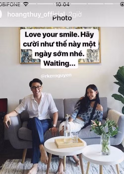 Mối quan hệ giữa Hoàng Thùy và Rocker Nguyễn gây tò mò từ năm 2018 và đến nay một lần nữa nhận được sự quan tâm của fan.