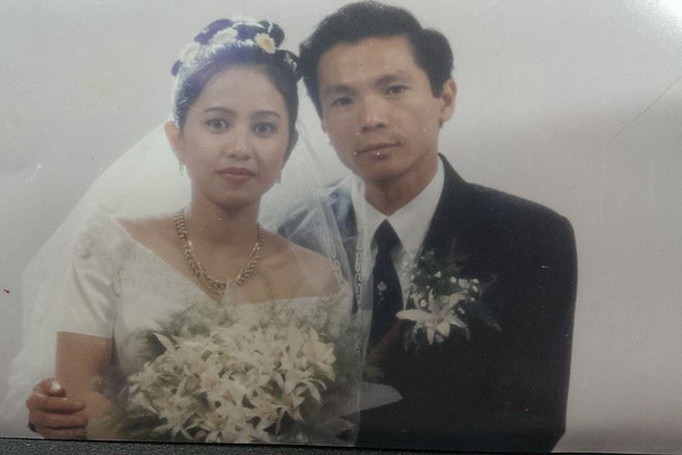 Ngoài đời, nghệ sĩ Trung Anh đã lập gia đình. Bà xã của nam diễn viên là một kế toán và kém anh đến 10 tuổi. Ảnh: VTC