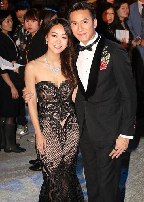 Á hậu Huỳnh Tâm Dĩnh mới đây còn vướng nghi vấn khiến cuộc hôn nhân của tài tử Ngô Khải Hoa tan vỡ vào năm 2014.