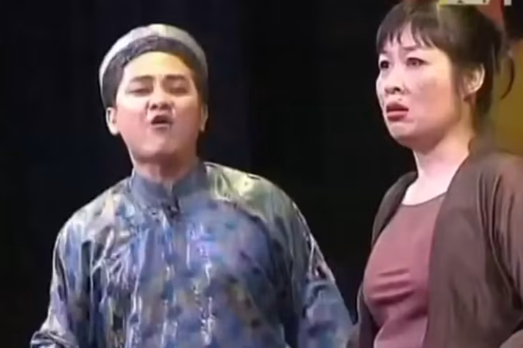 Anh Vũ là một trong những nghệ sĩ hài phía Nam hiếm hoi tham gia chương trình Gặp nhau cuối tuần cùng các nghệ sĩ phía Bắc. Ảnh: Youtube