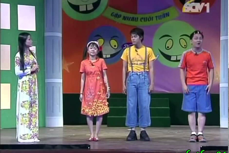 Hình ảnh Anh Vũ trong một tiểu phẩm của Gặp nhau cuối tuần. Ảnh: Youtube