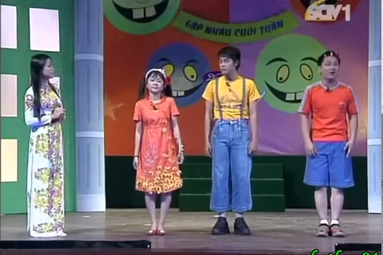 Hình ảnh Anh Vũ trong một tiểu phẩm của Gặp nhau cuối tuần. Ảnh: Youtube