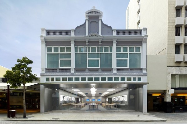 Apple Perth City: Perth, Western Australia, Úc.